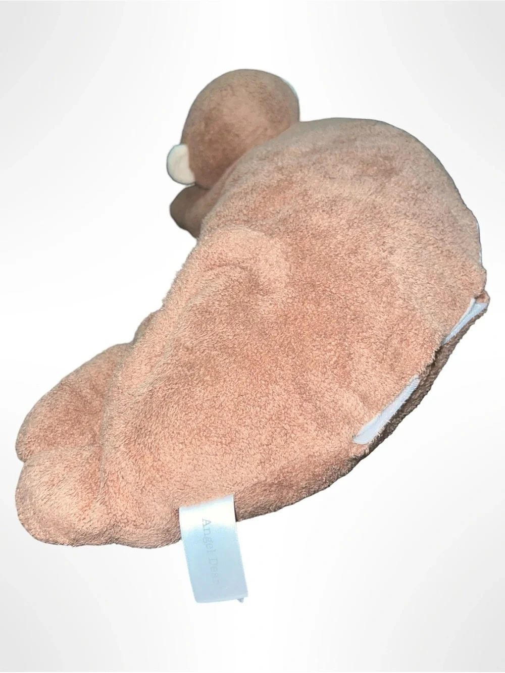 Angel dear Monkey curved plush pillow pal